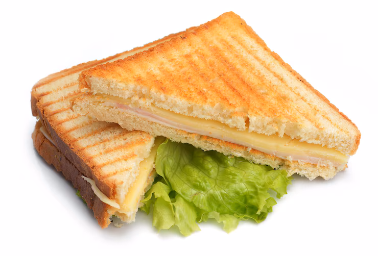 Plain Cheese Sandwich